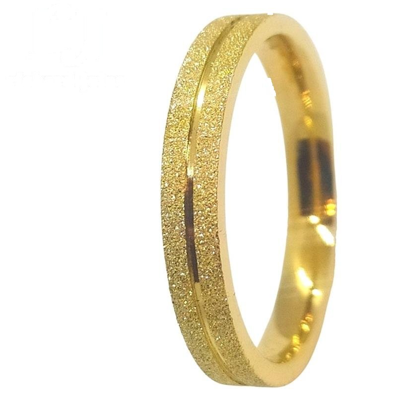 ALIANÇA DE MOEDA 3,0MM ANATÔMICA QUADRADA DIAMANTADA C/01 FRISO CENTRAL 0,50