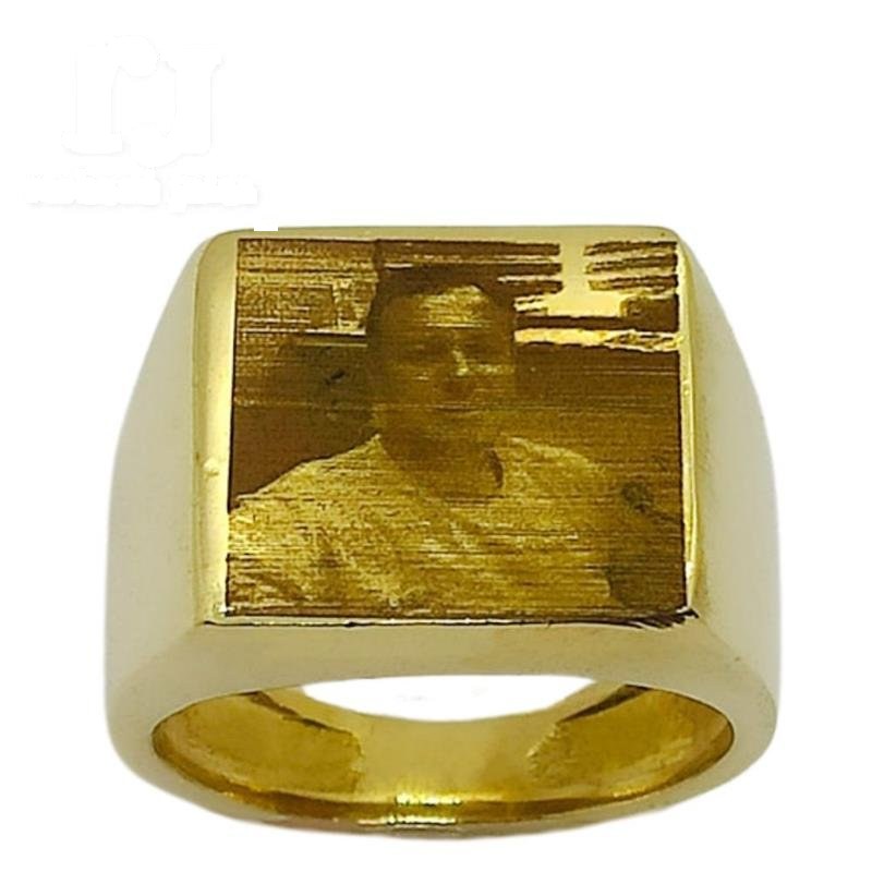 ANEL DE MOEDA C/ IMAGEM GRAVAÇÃO A LASER
