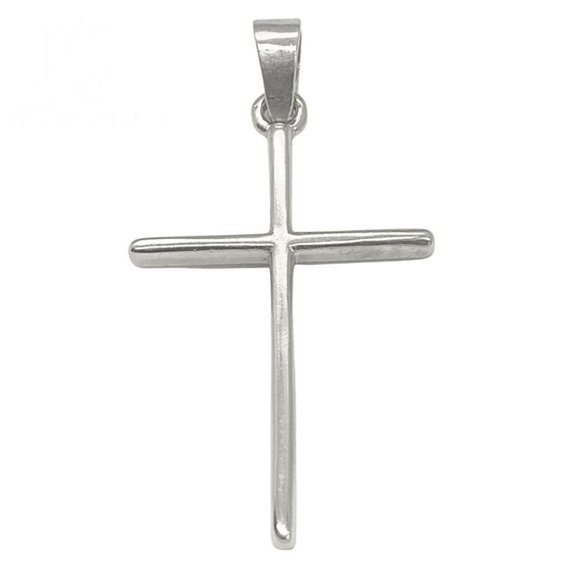 PINGENTE DE PRATA CRUCIFIXO 4CM