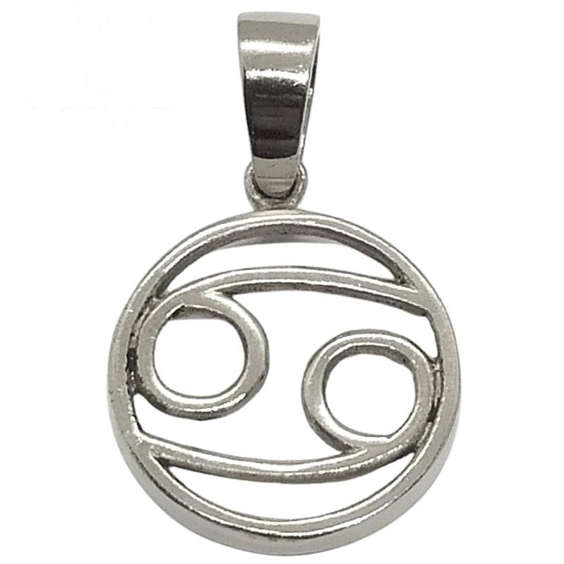 PINGENTE DE PRATA SIGNO CÂNCER 1,6 X 1,6