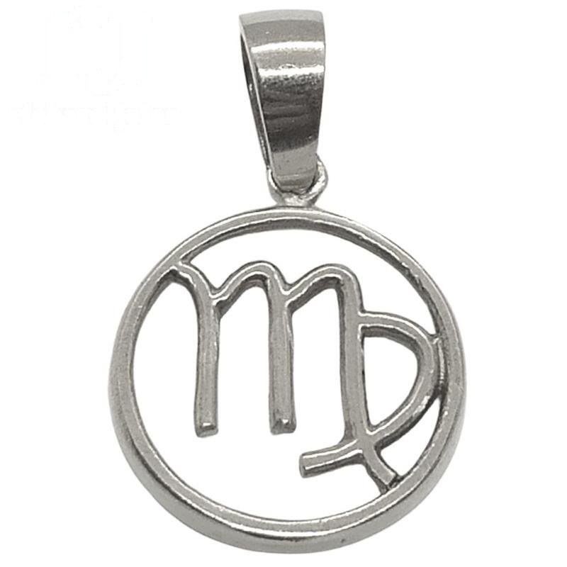 PINGENTE DE PRATA SIGNO VIRGEM 1,6 X 1,6
