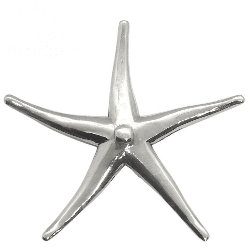 PINGENTE DE PRATA ESTRELA DE TAMANHO 4,8 X5