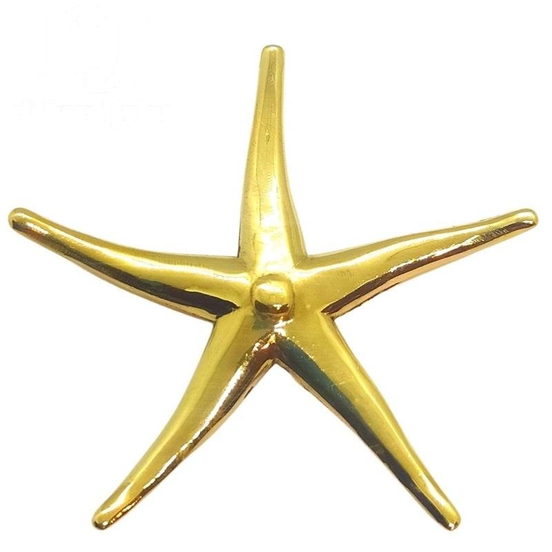 PINGENTE DE MOEDA ESTRELA DE TAMANHO 4,8 X 5