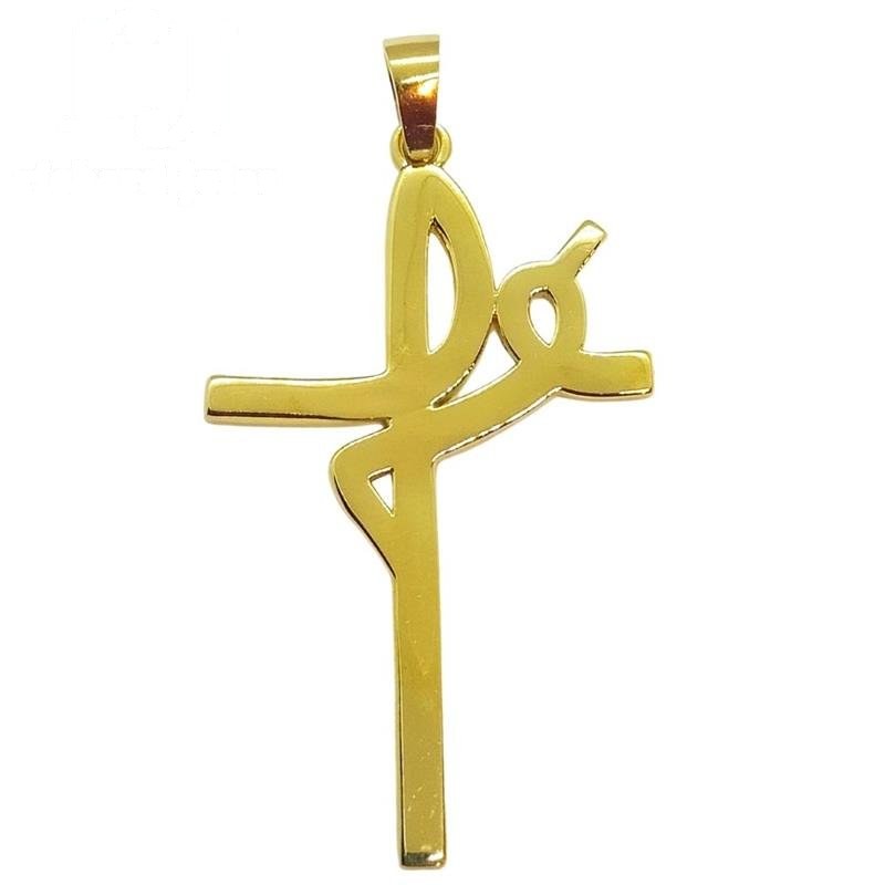 PINGENTE DE MOEDA FÉ 6X5